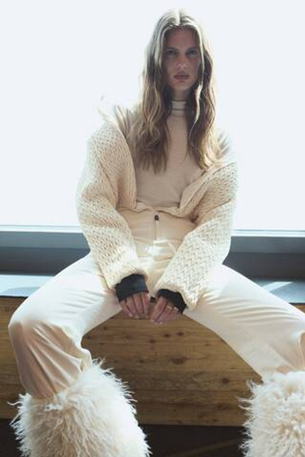 H&M Горнолыжный костюм ThermoMove™, кремовый