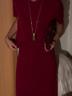 Джемпер ALINA, бордовый