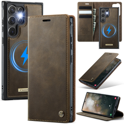 Чехол-кошелек CaseMe 2 in 1 MagSafe Samsung Galaxy S23 Ultra