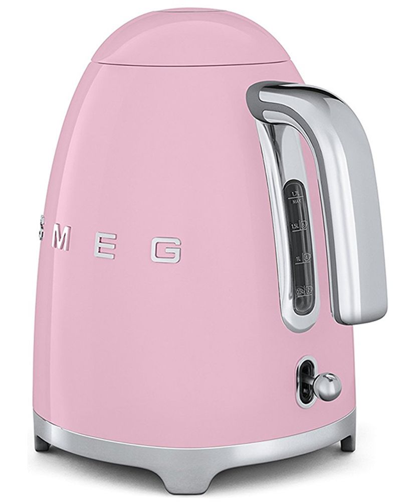 Smeg Чайник электрический - 1.7л, розовый