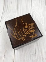 коробка дерево