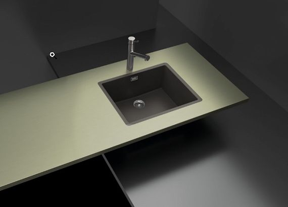 Мойка SCHOCK Greenwich 60 Cristadur (монтаж в один уровень) пуро