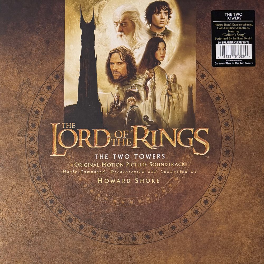 The Lord Of The Rings: The Two Towers 2LP (Германия 2025г.) Clear Т