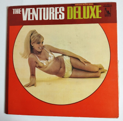 Винтажная виниловая пластинка LP The Ventures Deluxe (Japan 1968) (Red Vinyl)