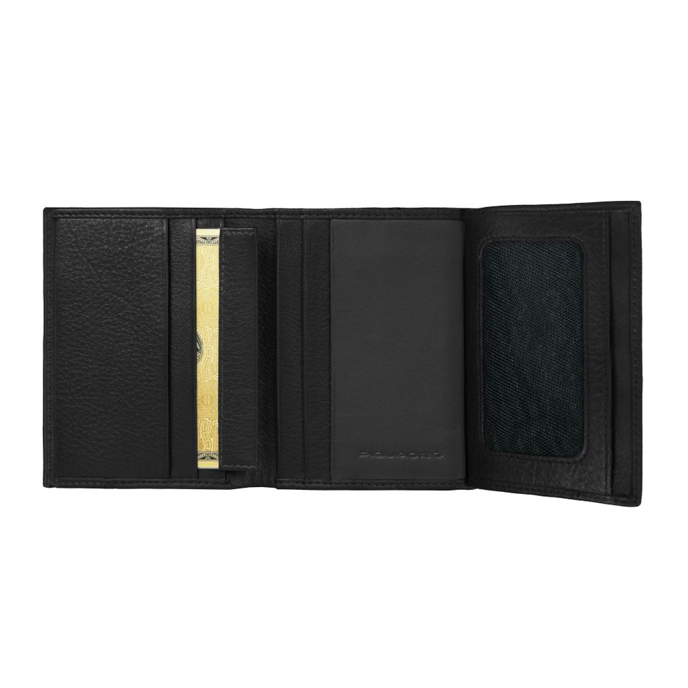 Кошелек Piquadro Pulse черный телячья кожа (PU3244P15/N)