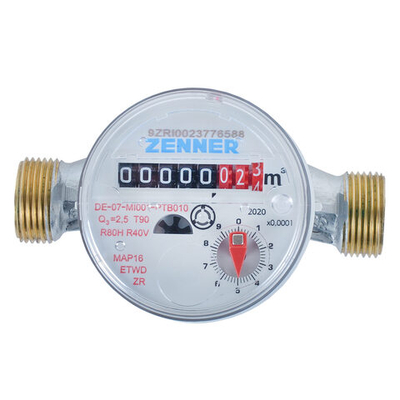 Счетчик горячей воды ZENNER ETWD-N DN15