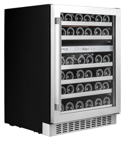 Винный шкаф Temptech STHLM STX60DS нерж. сталь