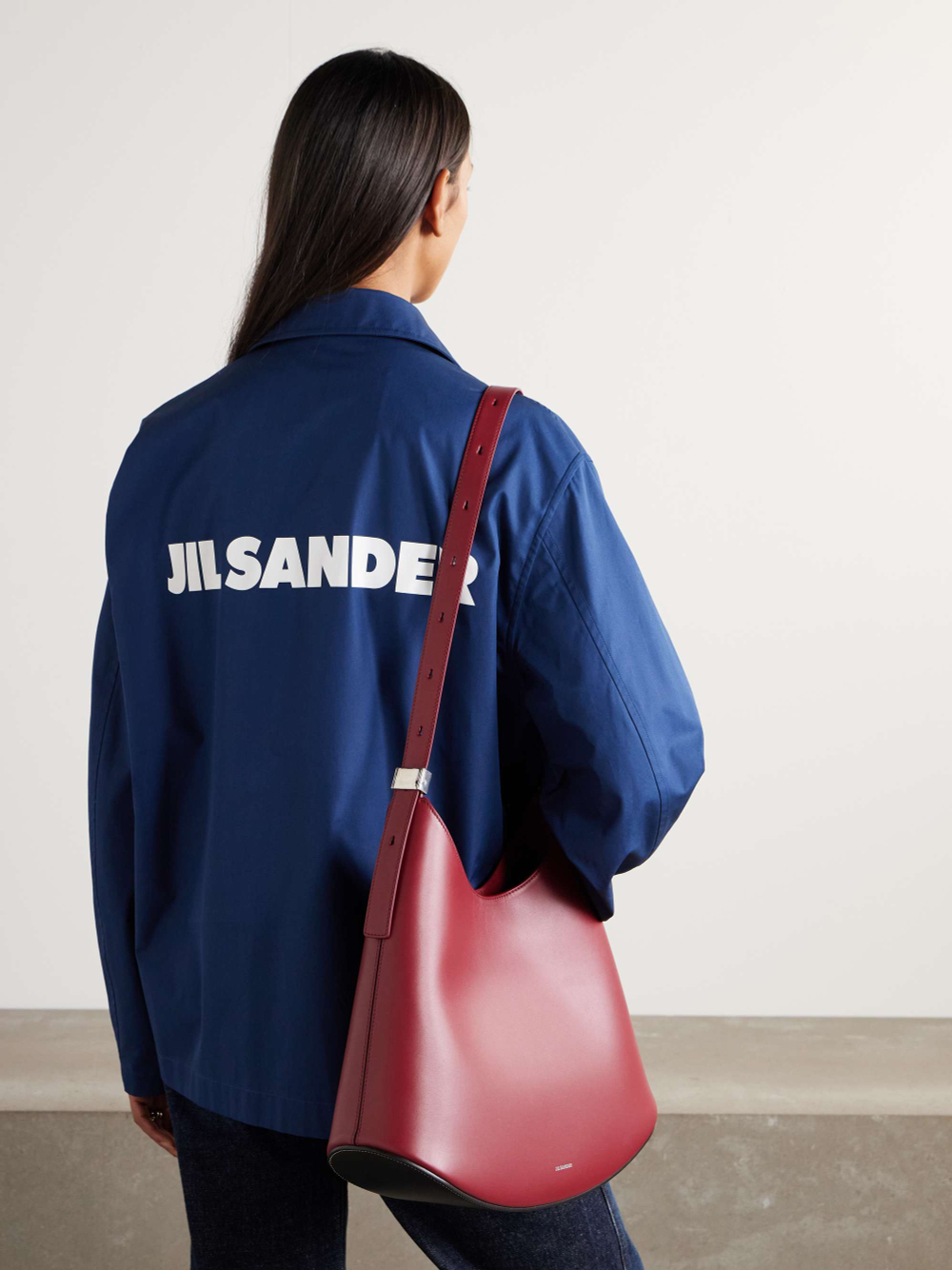 Сумка JIL SANDER Eldorado Small Leather "Red"