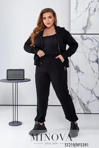 Костюм 5391-черный Minova
