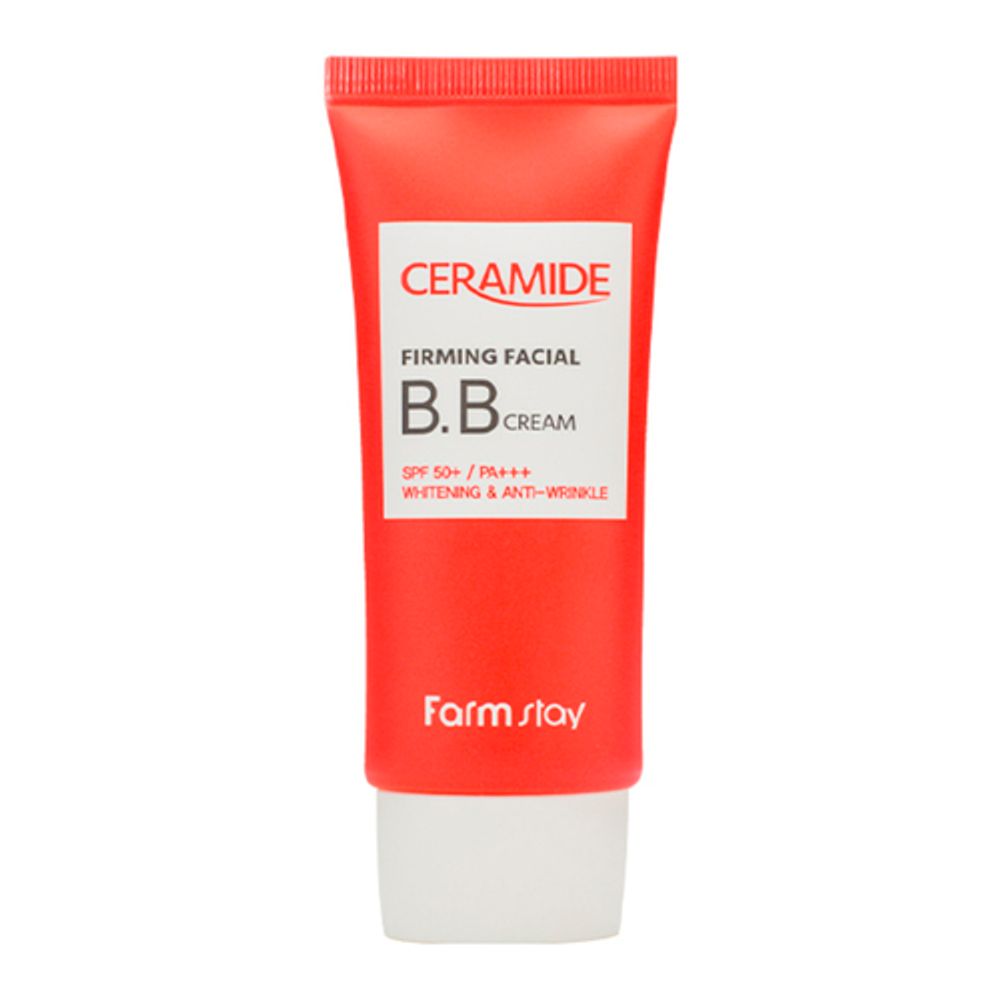 FarmStay ББ-крем укрепляющий с керамидами - Ceramide firming facial BB cream SPF 50+/PA+++, 50г