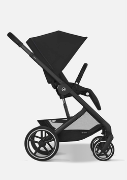 Cybex Детская коляска Balios S Lux BLK 2 в 1 цвет Moon Black