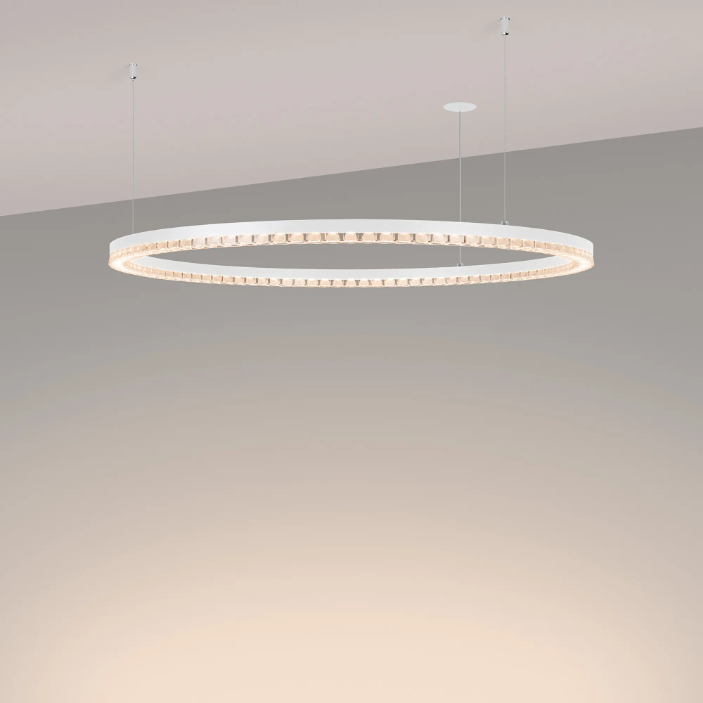 Светильник SP-DIAMOND-R850-40W Warm3000 (WH, 45 deg, 230V, TRIAC) (Arlight, IP20 Металл, 5 лет) 055262