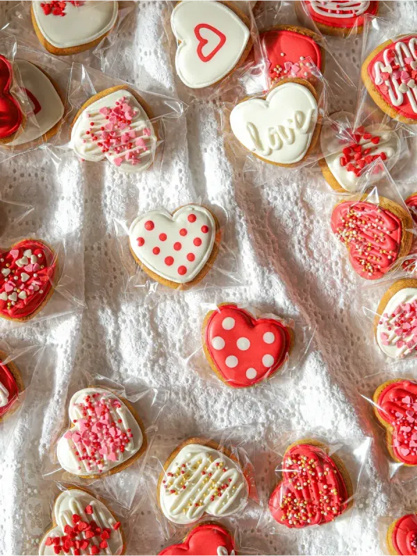 Имбирные пряники Сердечки