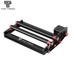 Модуль лазерного вращения Twotrees-TR3 используется для гравировки круглых предметов.