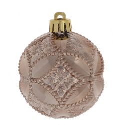 GAEM Набор из 6шт Украшение новогоднее Шар "Карнавал красок", D6 см