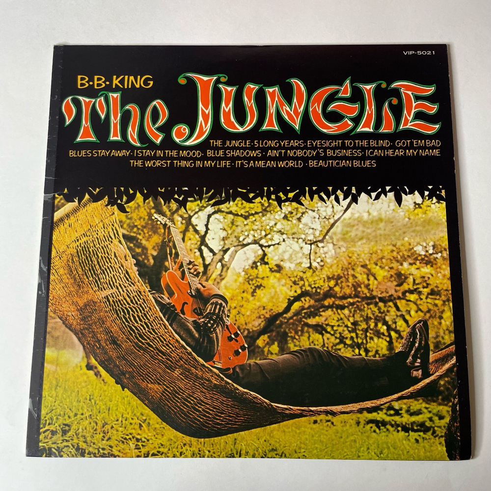 Винтажная виниловая пластинка LP B.B. King The Jungle (Japan 1978) (No Obi)