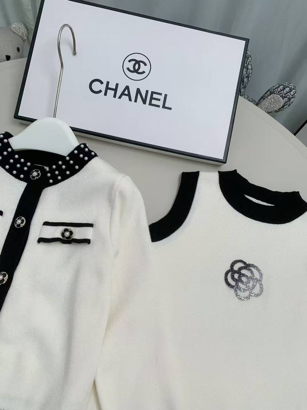 Детский комплект с сарафаном CHANEL