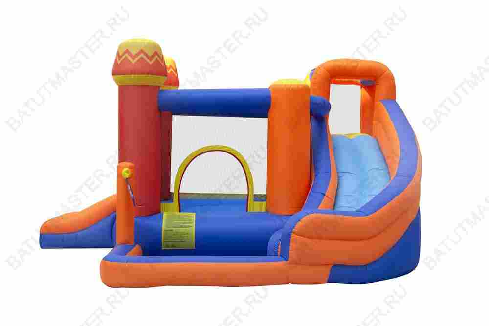 Батут для дачи, распродажа "Пляж" 3,85*2,93*1,98 м