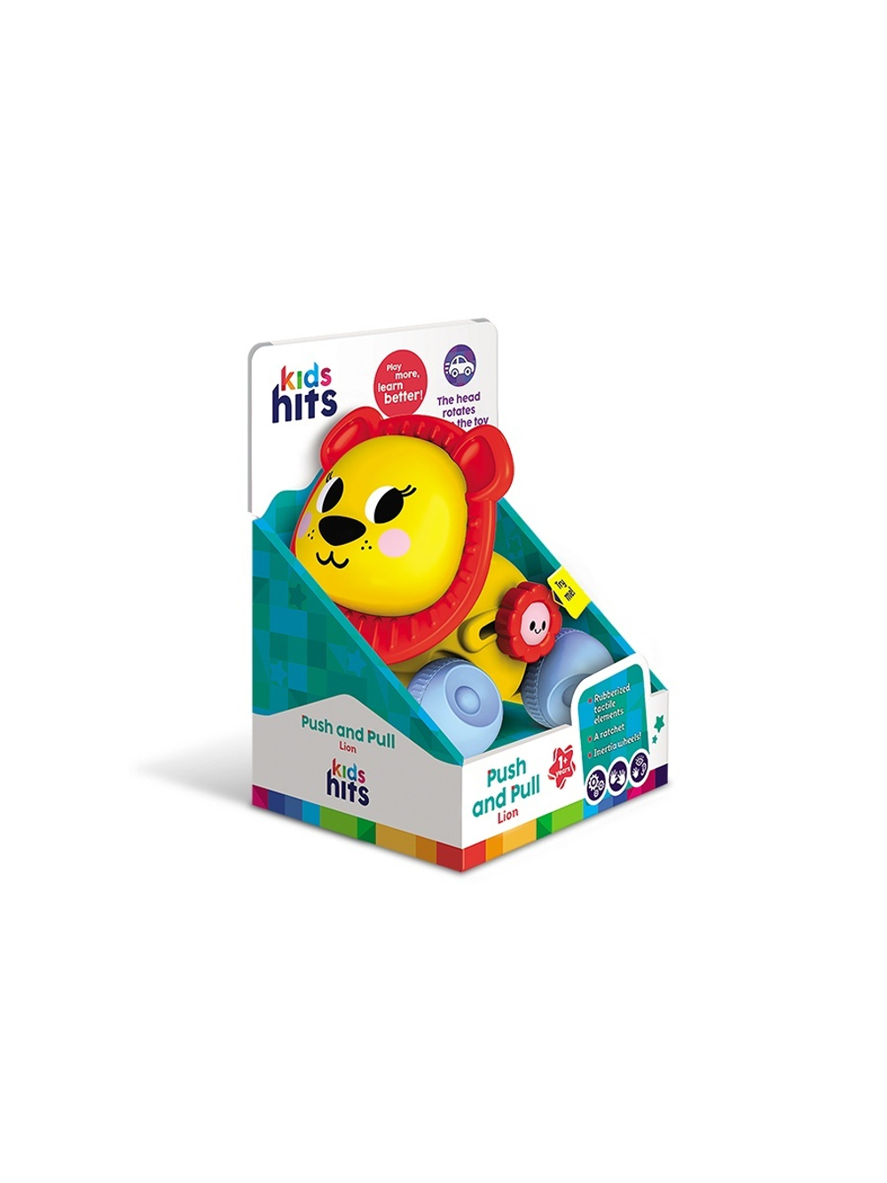 Развивающая игрушка Kids Hits Игрушка-каталка Лев