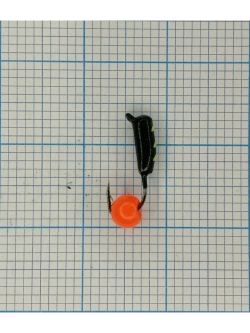 Мормышка вольфрамовая "Гвоздик с латунным шариком"