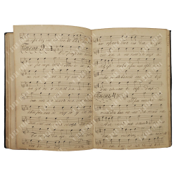 [Рукопись] Церковный песенник, XIX век.