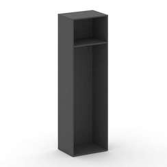 Cross Гардероб узкий универсальный CRF.GB-101 Черный F/Базальт UM 600*460*2000