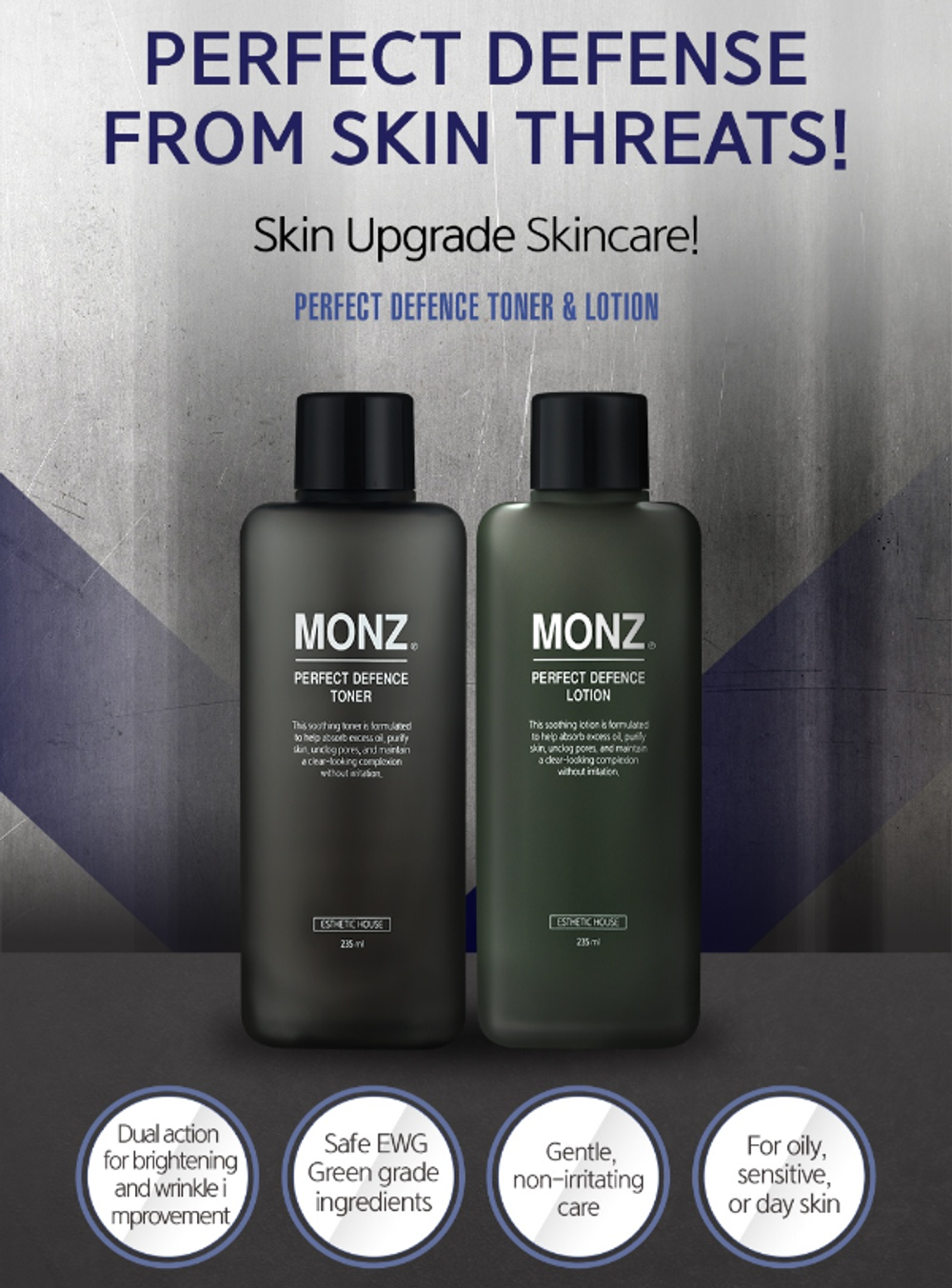 Esthetic House Monz Perfect Defence Lotion мужской лосьон для лица