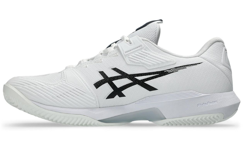Теннисные кроссовки Asics Solution Speed FF 4 Clay - white/black