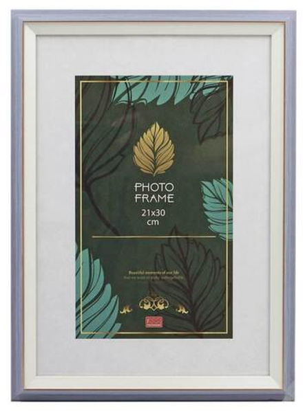 Фоторамка пластик 21х30 см Фиеста синева