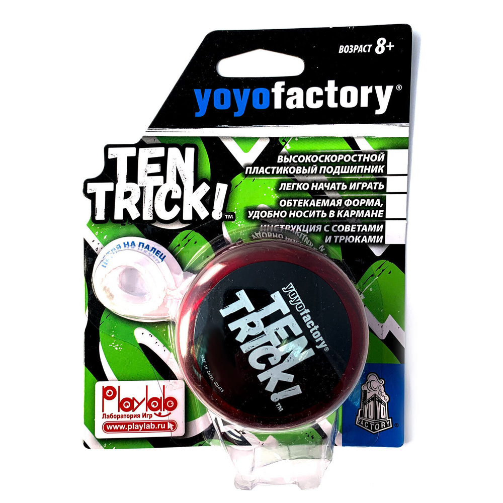 Йо-йо YoYoFactory TenTrick красный