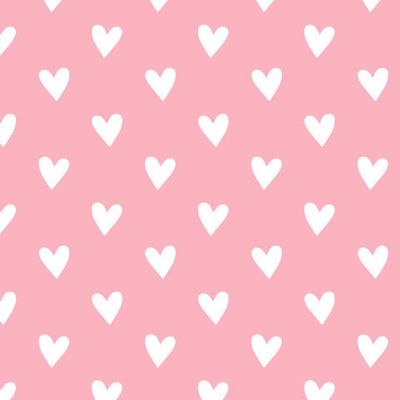 Сердечки на розовом