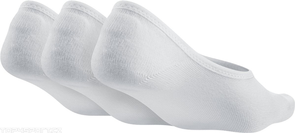 Теннисные носки Nike Women's Performance Cotton Lightweight No Show 3P - white
