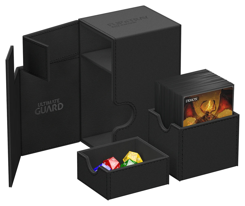 Ultimate Guard Flip'n'Tray 80+ Xenoskin - Black