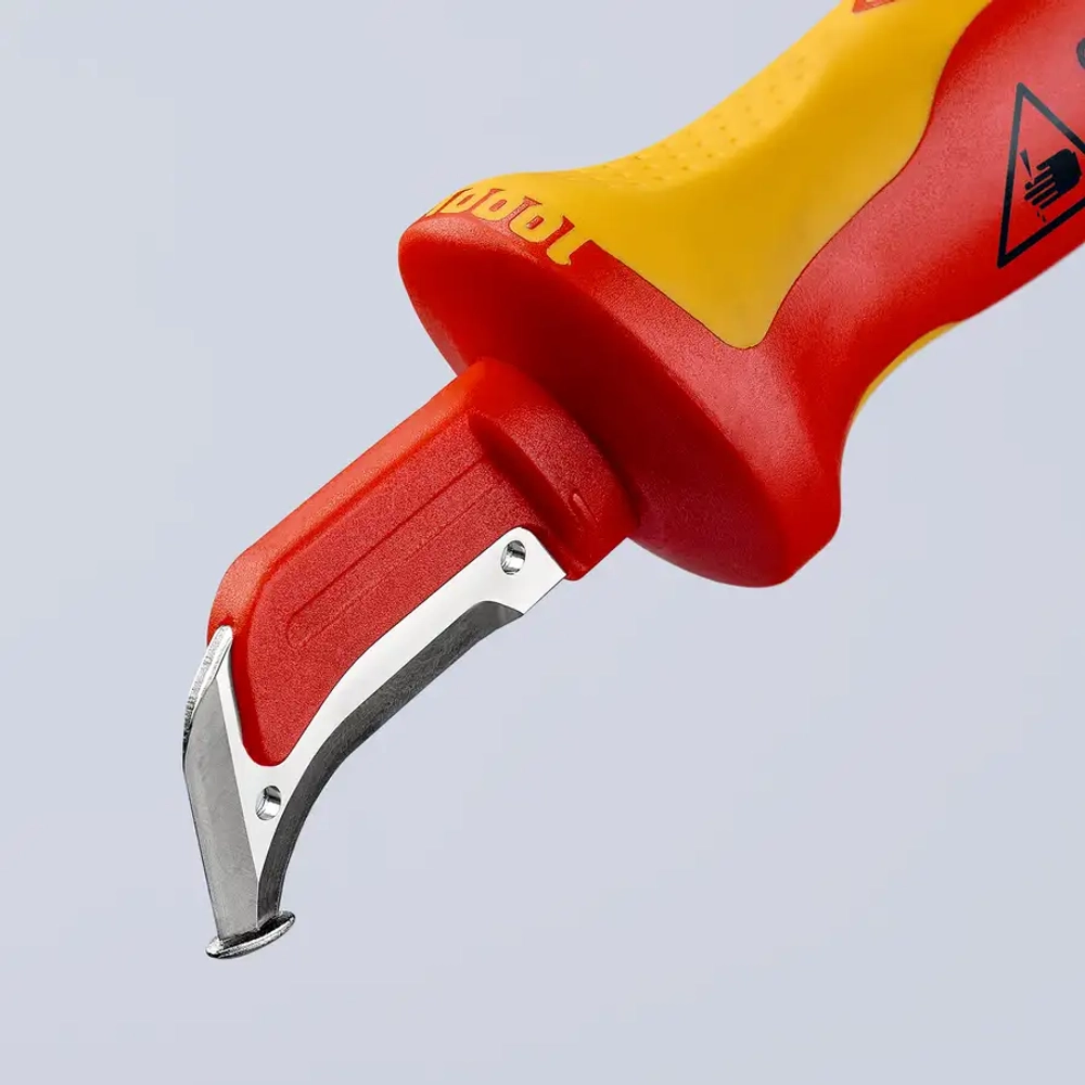 Нож для удаления изоляции 155 мм Knipex 98 55