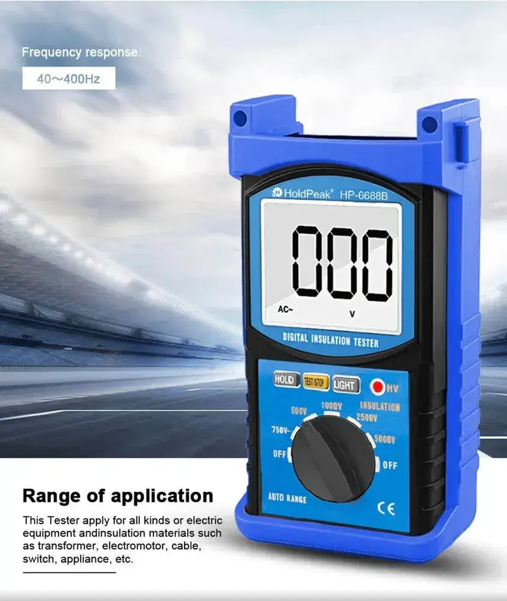 Мегаомметр HoldPeak HP-6688B