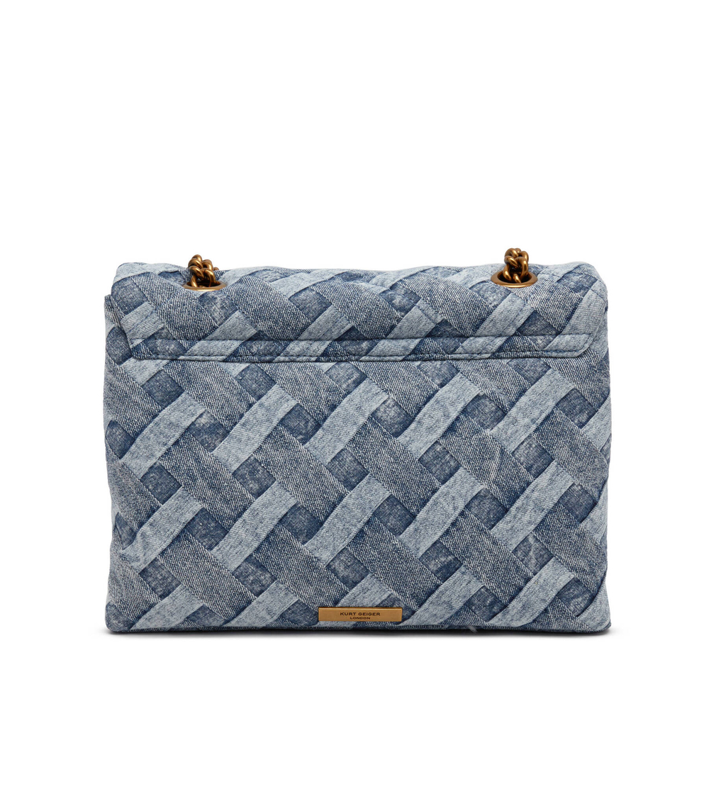 Сумка через плечо LARGE KENSINGTON SOFT Kurt Geiger - голубой(9796588669)