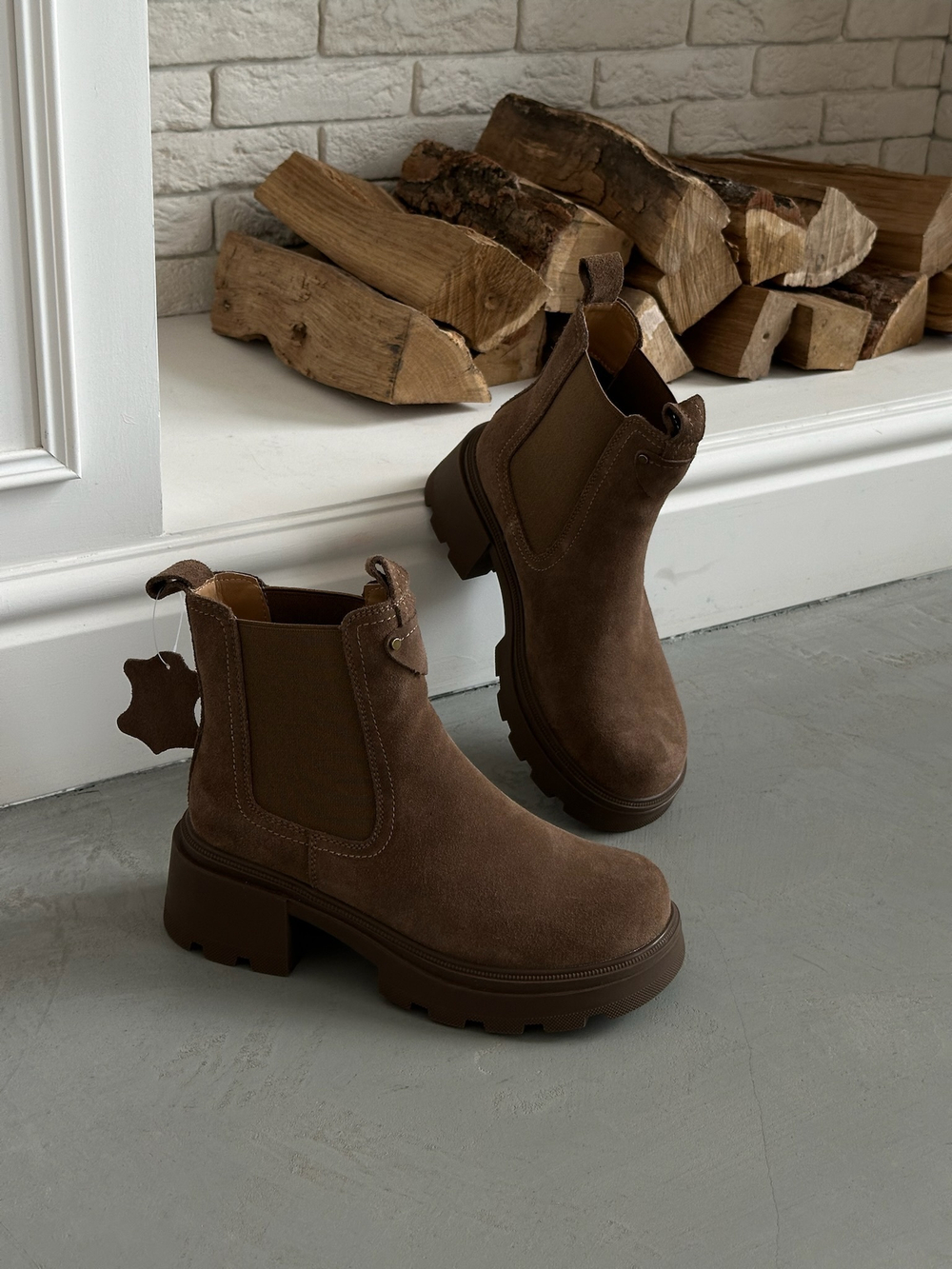 Челси из натуральной замши