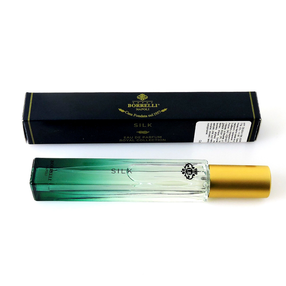 Borrelli Silk — парфюмерная вода для мужчин. Аромат свежести и прохлады.