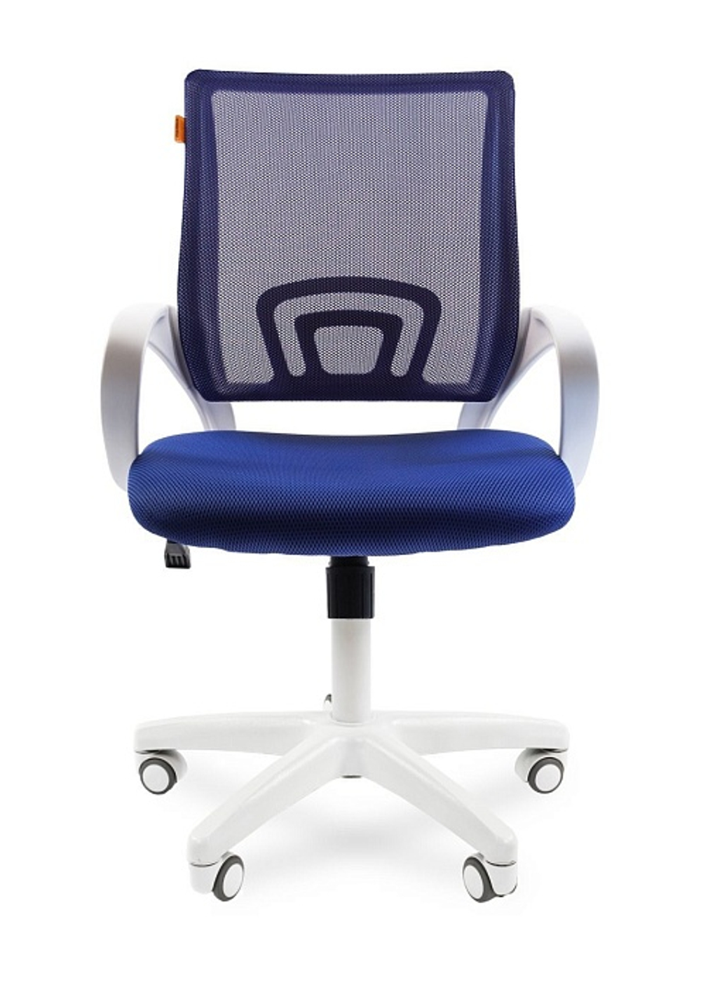 Офисное кресло CHAIRMAN 696, ткань TW/сетчатый акрил,пластик белый