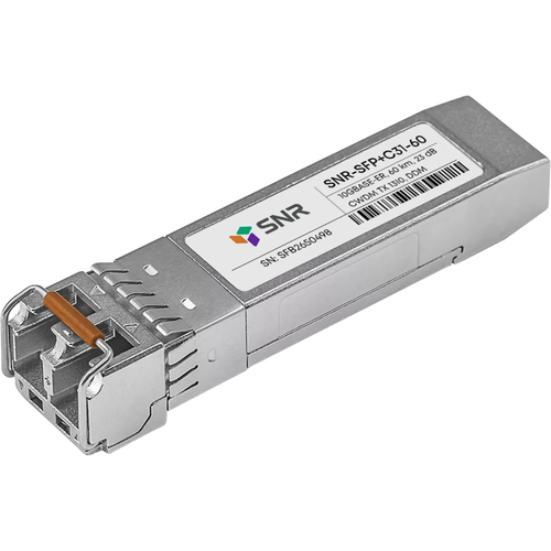 Оптический трансивер SNR SFP+ 10G CWDM 60 км (1310 нм) (SNR-SFP+C31-60)