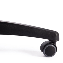 Кресло DRIVER (22) кож/зам/ткань, черный/синий, 36-6/TW-10