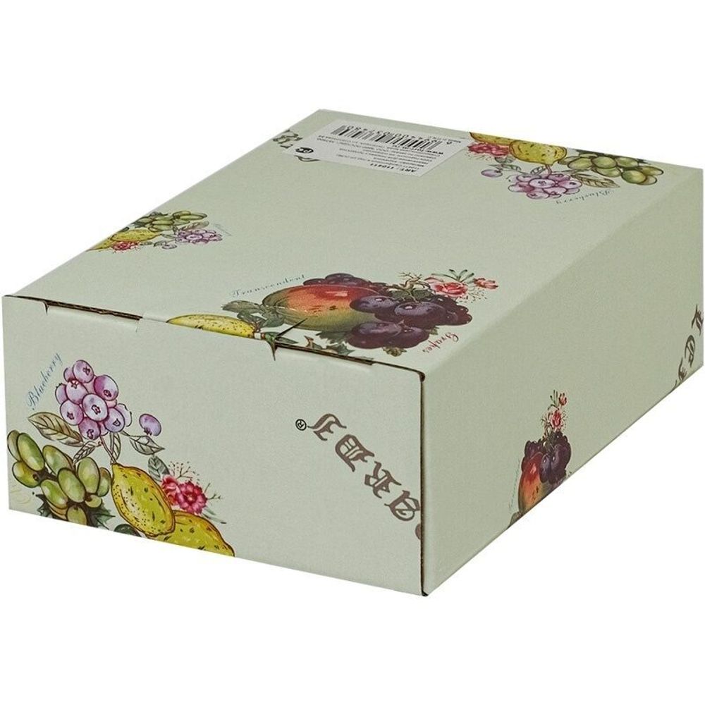 Lenardi 110411 Салфетница 14х10 см ФРУКТЫ в под.уп.(х36)