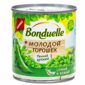 ГОРОШЕК BONDUELLE МОЛОДОЙ 212МЛ