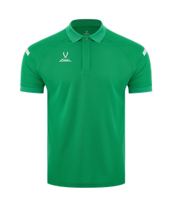 Поло CAMP 2 Poly Polo, зеленый/белый