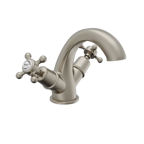 Смеситель для раковины Burlington T27-QT BNKL шлифованный никель