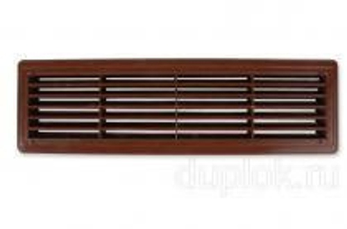 Решетка вентиляционная 4409ДП коричневая