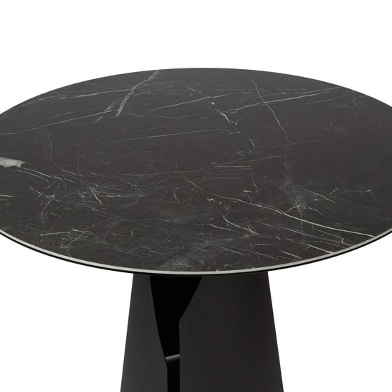 Обеденный стол Giano диаметр 120 черный