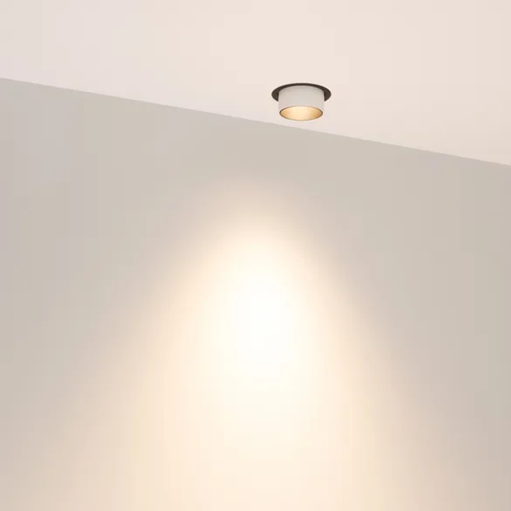 Светильник SP-NUANCE-TRIMLESS-PULL-R35-7W Warm3000 (WH, 36 deg, 230V) (Arlight, IP40 Металл, 5 лет) 049909