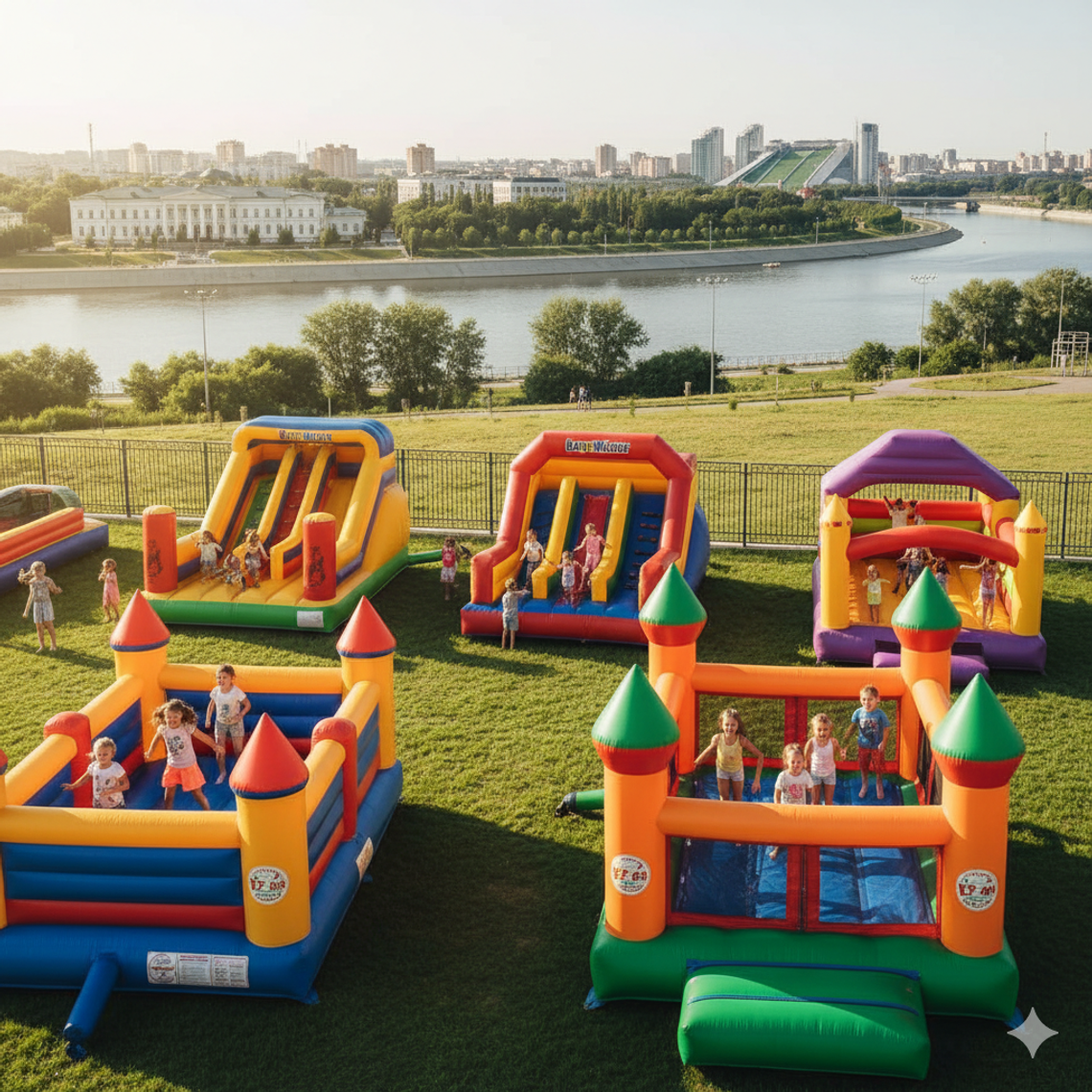 Надувной батут купить в Красногорске – БатутМастер 🎉
