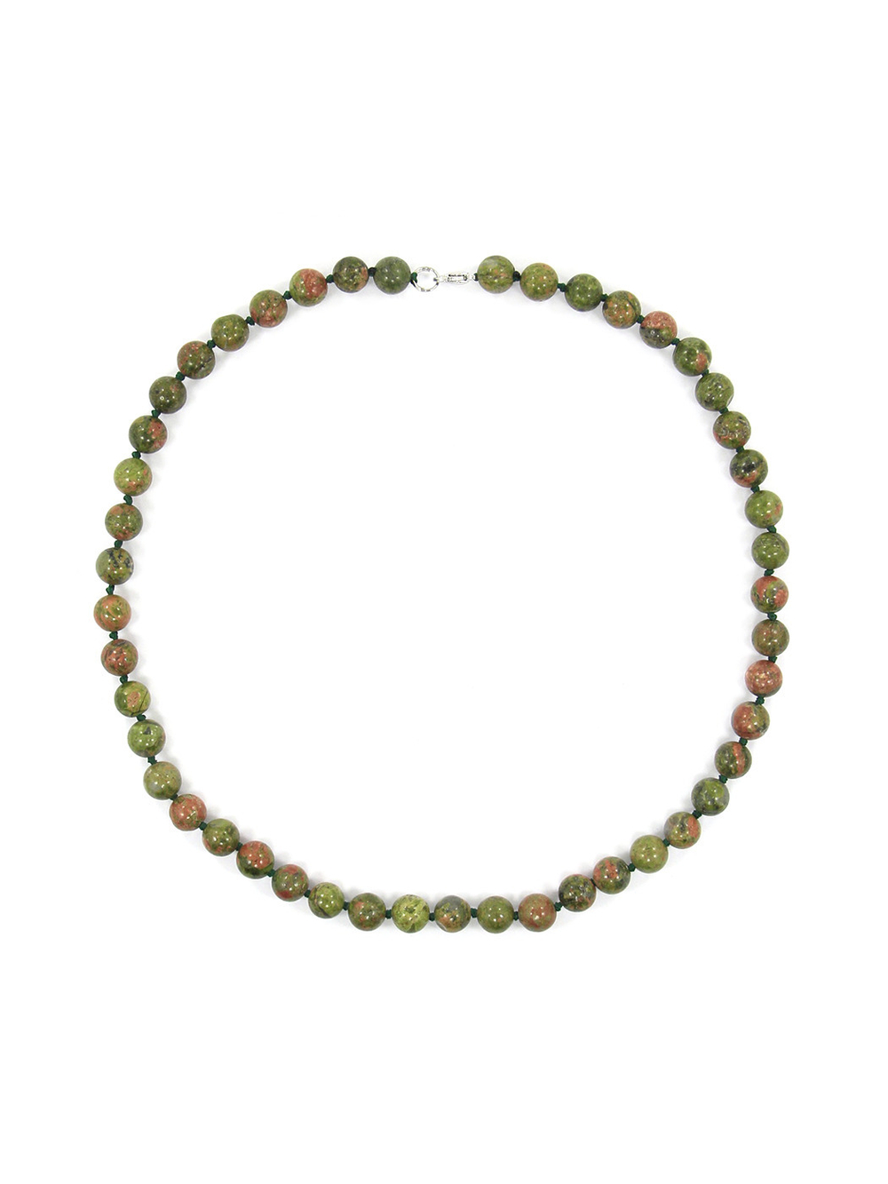 Бусы из унакита yabu002-8